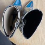 Nine West New!  Tryin’ Ankle Boot Silver Mirror Pointed Toe Bootie Women’s Size 8 Photo 9