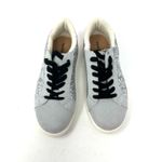 Torrid Size 9.5 Sneakers Gray Pink Star Sparkle Glitter Lace Up Flat Casual NWT Photo 1