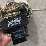 ⭐️Silky Snake Print Halter Crop Top Tie Back S NWOT Gray Photo 2