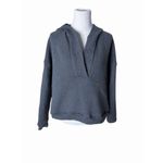 Lunya Restore Double Faced Pullover Hoodie Pima Cotton Oversized Grey Size XS/S Gray Photo 1