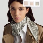 Christian Dior Dior oblique Dior diamond silk twill in Navy Blue. Photo 10