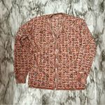 Vtg Camela Pink Wool Blend Button Down Cardigan Sz 36 English Countryside Granny Photo 4