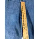 Xxi Wide Leg Denim Jeans Women's Blue Wash Flare Cropped Trendy Retro Chic Sz 28 Photo 10