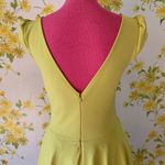 Glamazon Low V neck crinoline dress size M Green Size M Photo 2