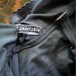 Jantzen Novelty Shoulder Draped Surplice Black Swimsuit Photo 4