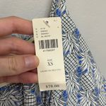 Anthropologie NWT Maeve  Pineapple Print Asymmetrical Crop Top - Size XS Photo 6
