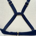 Kechika Navy Blue Convertible Straps Underwire No Padding Bikini Top NWT 34D Size undefined Photo 4