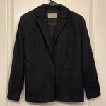 Everlane  Black "The Eazy Blazer" Jacket Single Button Size 0 GUC #2096 Photo 1