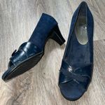 Aerosoles A2 by Crosswind Blue Faux Suede Heels Size 9.5 Photo 9