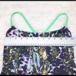 Lululemon Dancing Warrior Tank Top Floral Sport Purple Green Pistachio Size 4 Photo 5