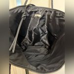 Neiman Marcus  Large Boho Beach Black and White Geometric‎ Tote Bag Photo 5