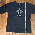 NFL Women’s Black or dark gray New Orleans Saints football Long Sleeve sweater Photo 3