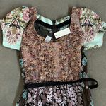 Anthropologie Beguile by Byron Lars Pierced Brocade Dress sz 0 XS Pink Photo 9