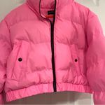 Pretty Little Thing  Pink Puffer Jacket Photo 3