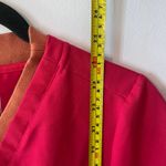 FIGS  Oran V-neck Scrub Top Hot Pink Orange Nurse Uniform Women's size Medium Photo 7