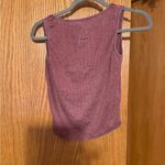 Chaser  cropped burgundy tank Photo 2
