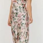 Baltic Born  | Annabel Satin Maxi Dress, size M Photo 0