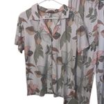 Echo Women's 2 Piece Printed Short Sleeve Notch Top with Pants Pajama Set Photo 1