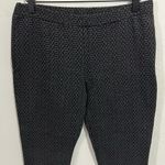 Joie  Gray Keena Pattern Leggings Heather Charcoal w/Caviar Size Medium Photo 3