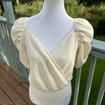 Faux Wrap Body Suit by Express Size XS Photo 0