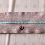 Lululemon Pink Blue Headband Photo 0