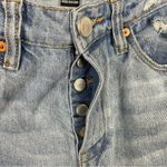 BLANK NYC  The Madison Crop Button-Fly Distressed Jeans Size 28 Photo 4