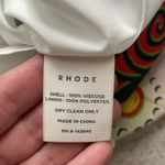 RHODE Maci Midi Dress Scarlet Aura Blossom Grande Red Size 0 Photo 14