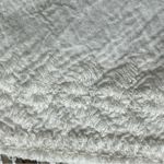 R & F Ivory Crochet Sheer Tunic Blouse Swim Cover Boho Beach Crochet Hippie L White Size L Photo 6