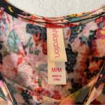 Xhilaration  Bright Floral Print Stretchy Dress with Back Detail Size M Photo 3