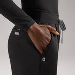 FIGS  High Waisted Piedra FORMx Straight Leg Scrub Pant in Black, Size X-Small Photo 4