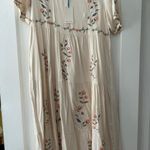 Tea N Rose Embroidered Floral Dress Photo 0