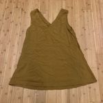 Grade & Gather Womens v-neck tan top Photo 1