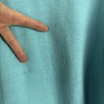 Fresh Produce Sweatshirt Womens Large Blue St Thomas Flip Flops V-Neck Cotton L Photo 4