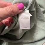 J.Jill  Sweater Womens V Neck Pullover Green Knit Pocket Casual Size M Photo 5