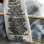 Avec Les Filles  Mom Jeans Distressed High Waisted Light Wash Raw Hem Blue 28 Photo 3