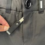 HIGH Use Womens Black Pants Trousers Slim Leg Ankle Cuffed D Ring Detail Size 27 Photo 4