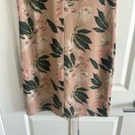 Babaton Aritzia  Pink Green Floral Wrap Dress S Photo 9