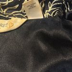 Victoria's Secret RARE Vintage  Collection Black and Gold Floral Rose Robe- Small Photo 3