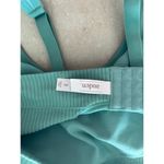 Auden Bra Womnes Size 2XL Green Adjustable Ribbed Lightly Lined Bralette Comfort Photo 5