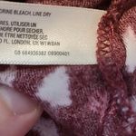 Anthropologie FLOREAT FOR BURGUNDY LIGHTWEIGHT FLANNEL ALLOVER TREE PRINT PANTS Photo 11