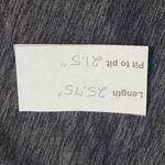 Crane Charcoal Gray Funnel Neck Pullover Size Large Gray Activewear Top Photo 6