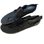 Sorel Women's Out N About Leather Black Flats Sandals Photo 6