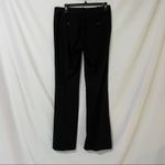 Club Monaco  Black Wide Leg Trouser Dress Pants Womens 4 Preppy Career Photo 4