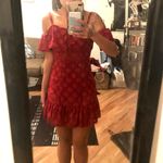 Tularosa Red Polka Dot Dress Photo 1