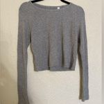 Me to We  Gray Women's waffle knit top size medium Photo 0