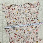 Lucky Brand Women Peasant Floral Buttondown Smocked Waist Midi Lined Dress Sz S Photo 13