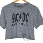 AC/DC Destroyed ‘Back in Black Tour’ Crop Top Photo 0