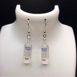 Absolute Vodka Bottle Earrings Photo 1