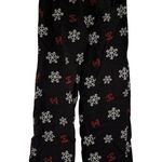 Life is Good  Snowflake Christmas Sleep Pajama Pants Size Small Photo 4