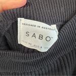 Sabo Skirt NWT Sabo Evie Black Ribbed Knit Maxi Skirt XS Photo 5